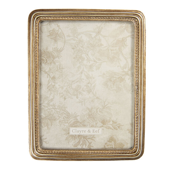 Fotolijst 18*1*23 cm / 15*20 cm Goudkleurig | 2F0768 | Clayre & Eef