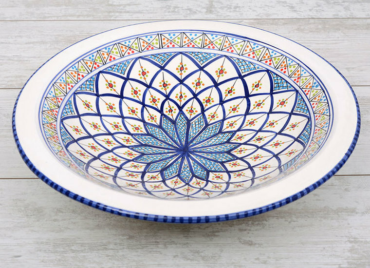 Shebka salade serveer schaal Ø 30 cm | SOR.AE.30 | Dishes & Deco 1