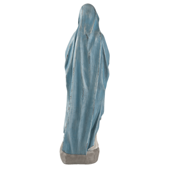 Decoratie beeld Maria 15*11*50 cm Grijs | 6PR1141 | Clayre & Eef 3