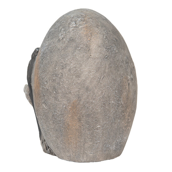 Clayre & Eef | Decoratie Ei Grijs 22x18x27 cm | 6MG0022