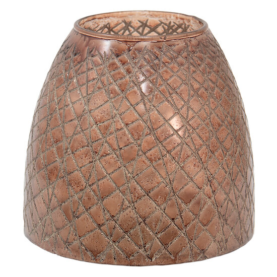Clayre & Eef | Windlicht Bruin ø 20x20 cm | 6GL3601