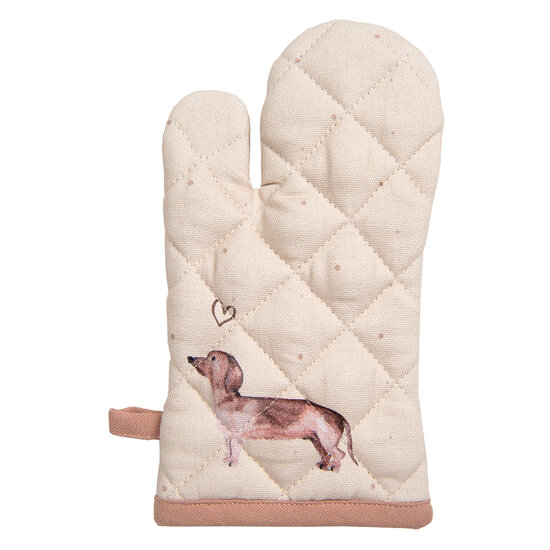 Clayre & Eef | Ovenhandschoen 18x30 cm | DHL44