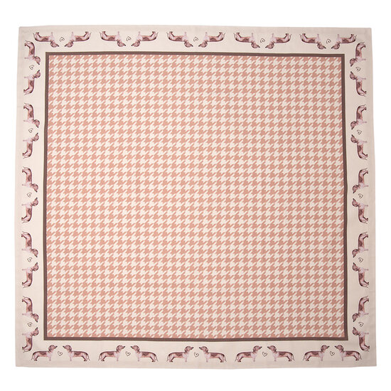 Clayre &amp; Eef   | Tafelkleed 100x100 cm | DHL01