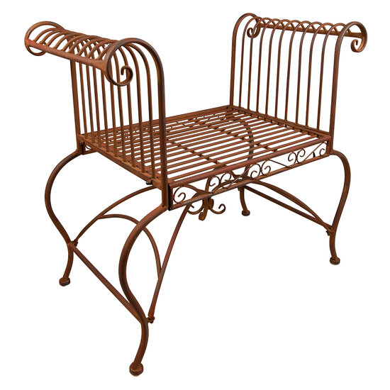 Clayre & Eef | Tuinstoel Bruin 76x41x71 cm | 5Y1030