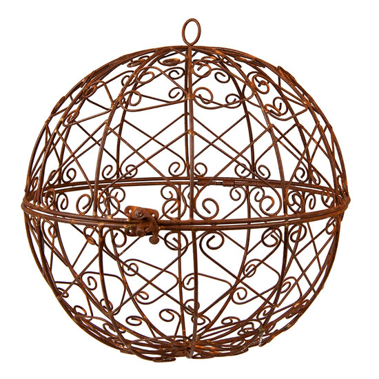 Clayre & Eef | Decoratie Bal Koperkleurig ø 30x30 cm | 6Y5442L