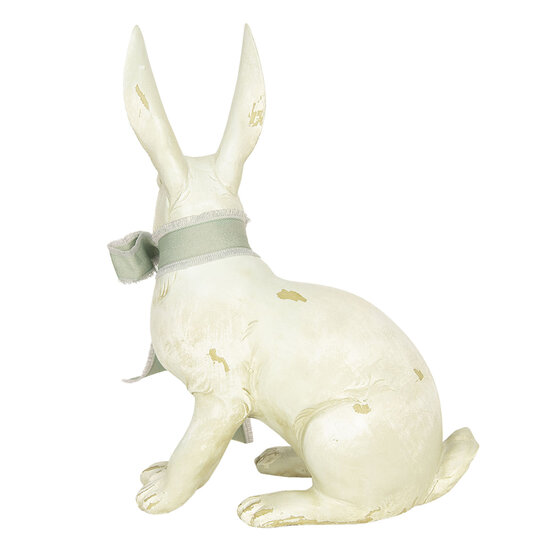 Clayre & Eef | Decoratie Beeld Konijn Meerkleurig 20x11x28 cm | 6PR2607