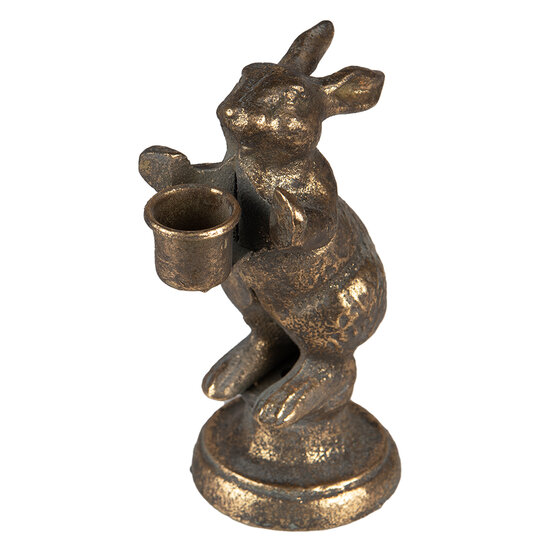 Clayre & Eef | Kandelaar Konijn 10x7x16 cm | 6Y5322
