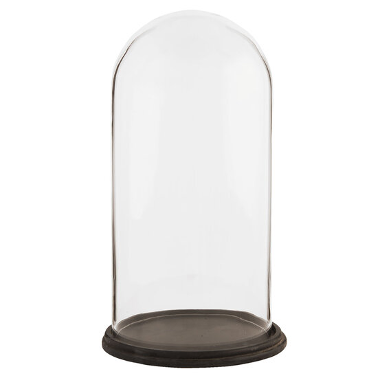Clayre & Eef | Stolp Transparant ø 23x39 cm | 6GL1270