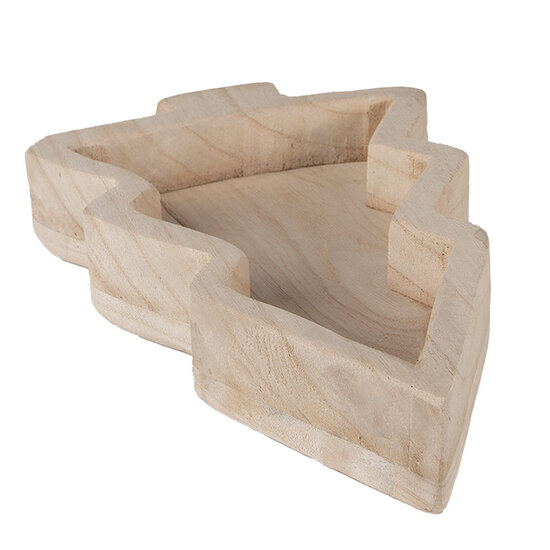 Clayre & Eef | Serveerschaal Bruin 33x23x6 cm | 6H2132