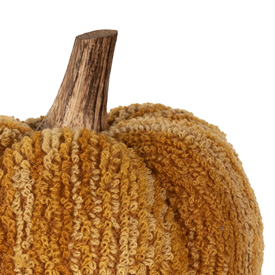 Clayre & Eef | Decoratie Pompoen Geel ø 15x13 cm | 65245