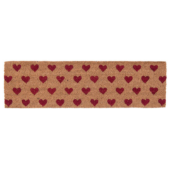 Clayre & Eef | Deurmat Binnen Rood 75x22x2 cm | MC129