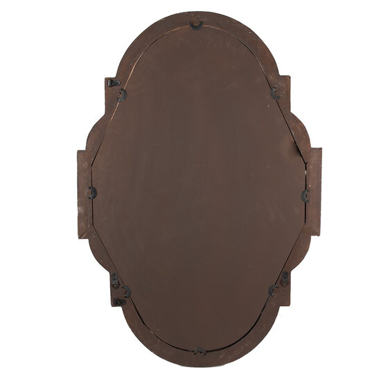 Clayre & Eef | Wandspiegel Bruin Beige 63x4x91 cm | 52S300