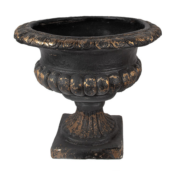 Clayre & Eef | Bloempot Zwart ø 52x47 cm | 6Y5458