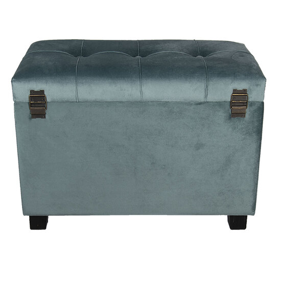 Clayre & Eef | Poef Groen 60x36x43 cm | 64061LT