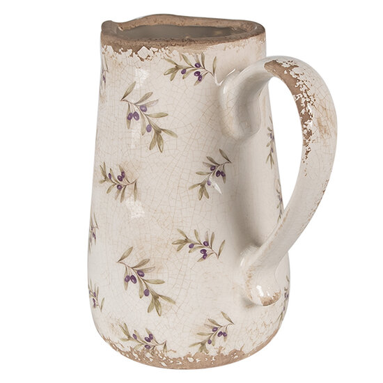 Clayre & Eef | Decoratieve Schenkkan Beige 16x12x18 cm | 6CE1671M