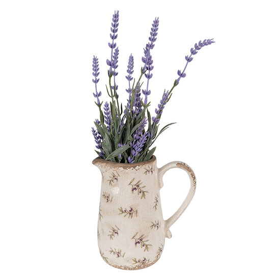 Clayre & Eef | Decoratieve Schenkkan Beige 16x12x18 cm | 6CE1671M