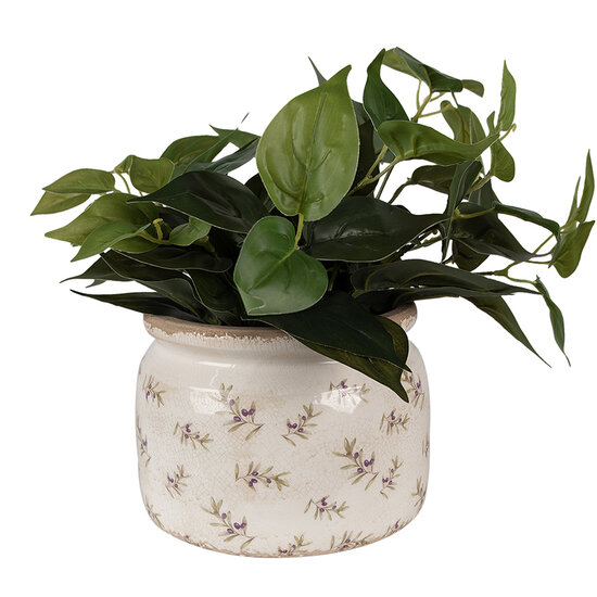 Clayre & Eef | Bloempot Binnen Beige ø 20x15 cm | 6CE1670L