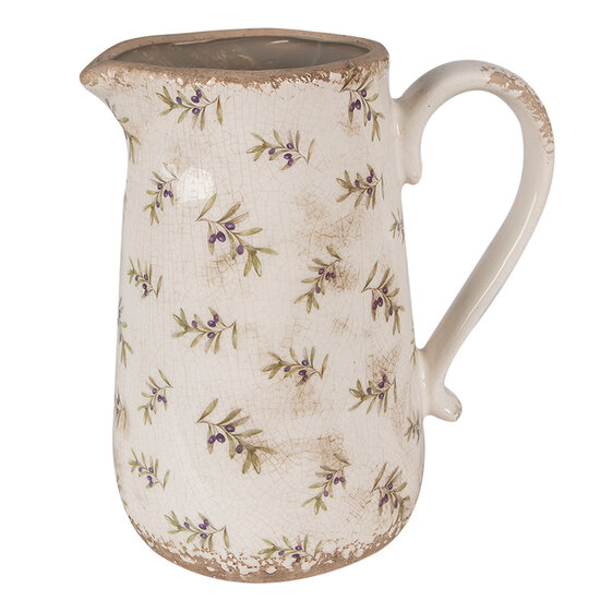 Clayre & Eef | Decoratieve Schenkkan Beige 21x15x23 cm | 6CE1671L