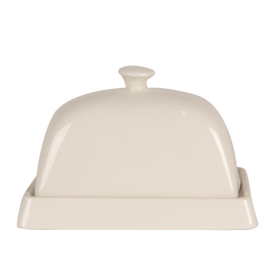 Clayre & Eef | Botervloot Beige 16x10x9 cm | 6CE1728