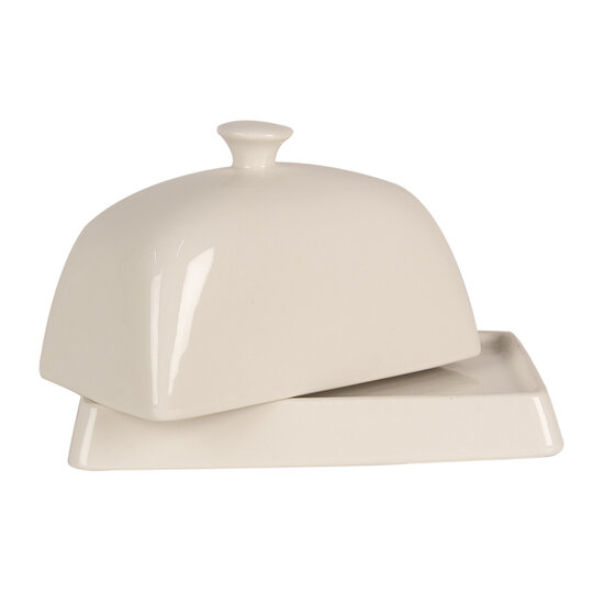 Clayre & Eef | Botervloot Beige 16x10x9 cm | 6CE1728