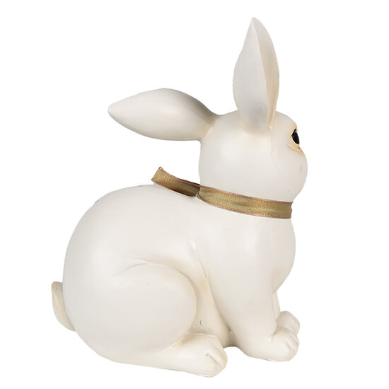 Clayre & Eef | Decoratie konijn Beige 15x11x20 cm | 6PR4126