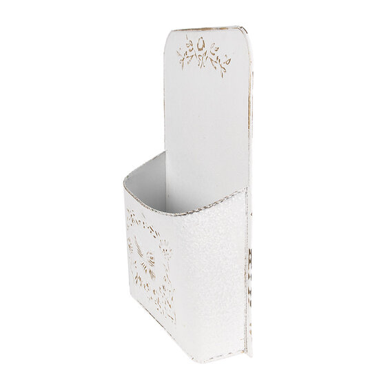 Clayre & Eef | Planthouder Wit 27x9x41 cm | 6Y5494