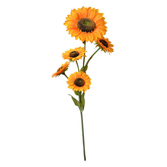 Clayre & Eef | Kunstbloem Geel Groen 20x20x115 cm | 5PL0085