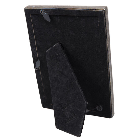 Clayre & Eef | Fotolijst Zilverkleurig 12x2x17 cm / 10x15 cm | 2F0489M