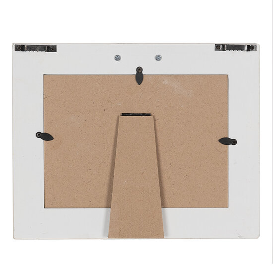 Clayre & Eef | Fotolijst Wit 24x3x19 cm / 18x13 cm | 2F0887W