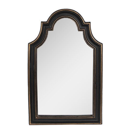 Clayre & Eef | Wandspiegel Bruin 15x2x24 cm | 62S286