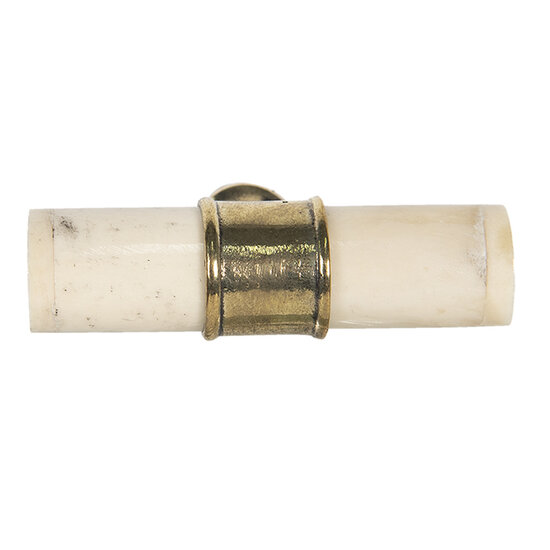 Clayre & Eef | Deurknop Beige 6x3x1 cm | 64690