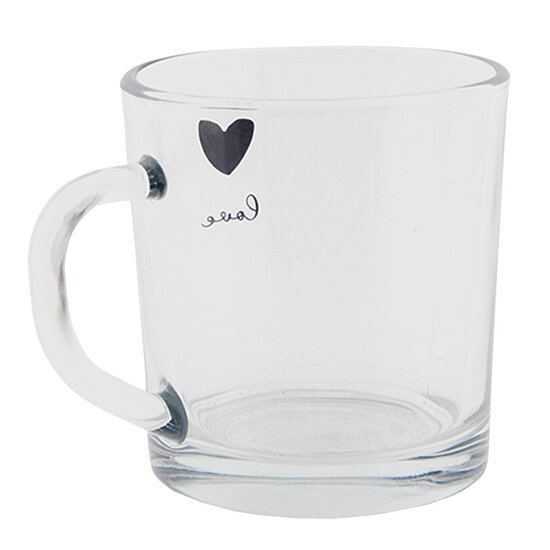 Clayre & Eef | Theeglas Transparant 250 ml | 6GL3709