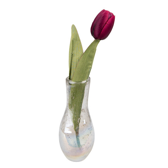 Clayre & Eef | Vazen glas Transparant ø 6x13 cm | 6GL4301