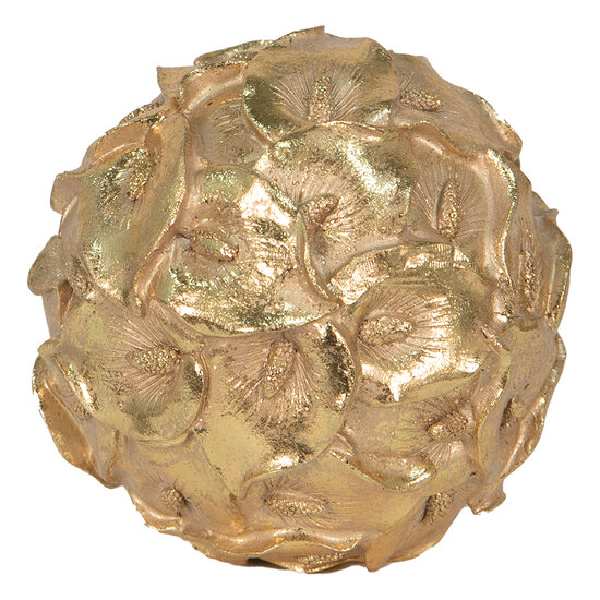 Clayre & Eef | Decoratie Goudkleurig ø 10x10 cm | 6PR4780