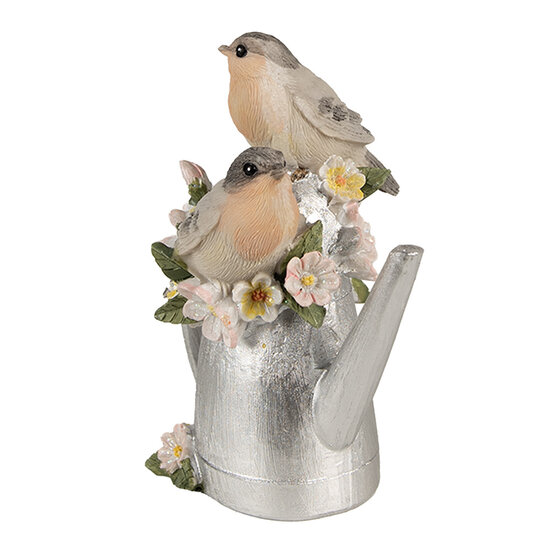 Clayre & Eef | Decoratie Beeld Gieter Grijs 11x8x13 cm | 6PR4982