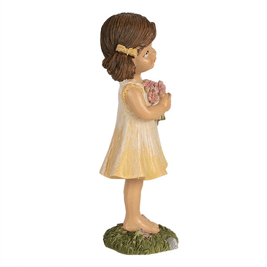 Clayre & Eef | Decoratie kind Geel 6x4x13 cm | 6PR5028