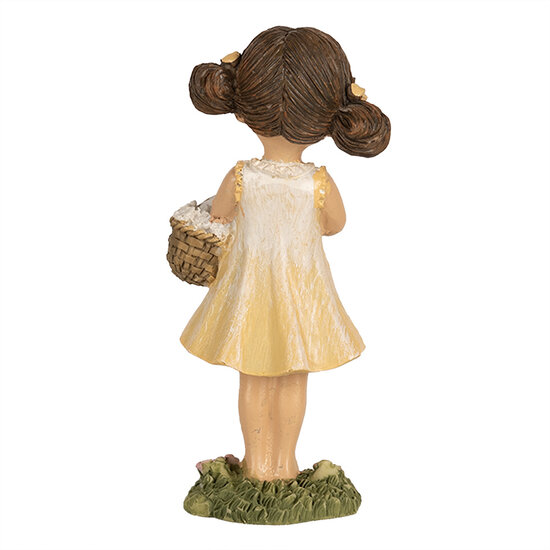Clayre & Eef | Decoratie kind Geel 6x4x13 cm | 6PR5028