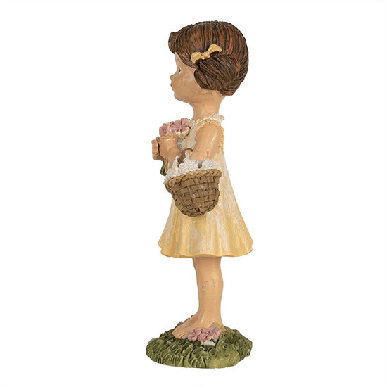 Clayre & Eef | Decoratie kind Geel 6x4x13 cm | 6PR5028