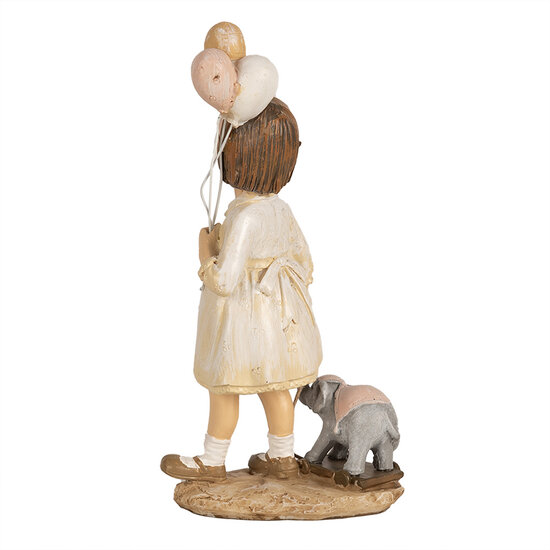 Clayre & Eef | Decoratie kind Beige 9x6x18 cm | 6PR5031
