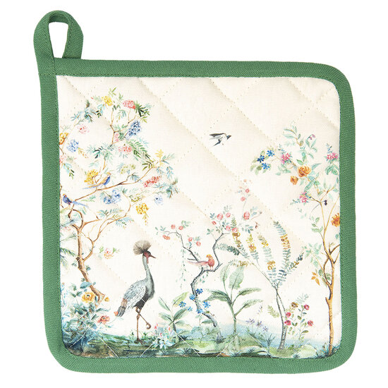 Clayre & Eef | Pannenlap Beige 20x20 cm | BIP45