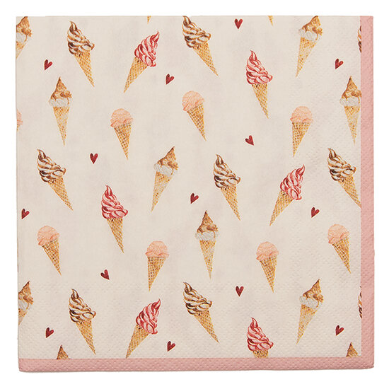 Clayre & Eef | Papieren servetten 33x33 cm (20) | FAS73-1