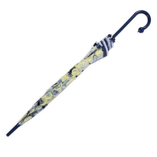 Clayre & Eef | Paraplu Volwassenen Blauw 60 cm | JZUM0055BL