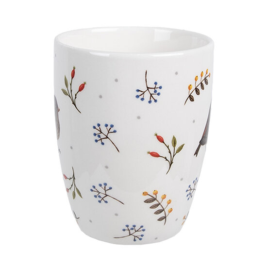 Clayre & Eef | Mok Wit 12x8x10 cm / 350 ml | SPYMU