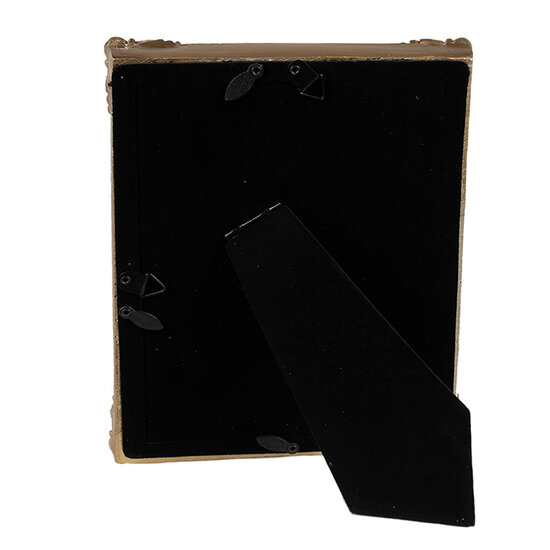 Clayre & Eef | Fotolijst Groen Goudkleurig 16x2x21 cm / 13x18 cm | 2F1141