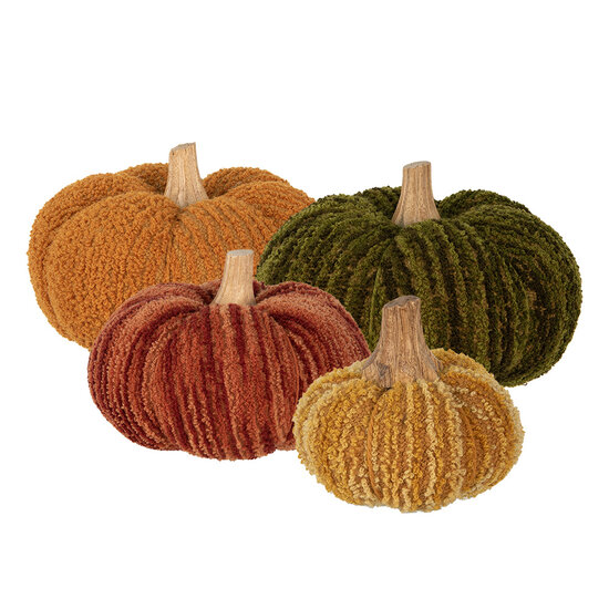 Clayre & Eef | Decoratie Pompoen Geel ø 20x14 cm | 65449