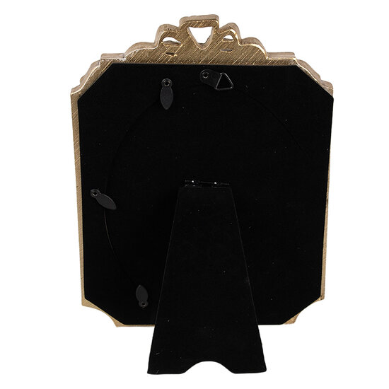 Clayre & Eef | Fotolijst Groen Goudkleurig 16x2x24 cm / 13x18 cm | 2F1154