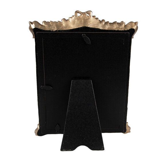 Clayre & Eef | Fotolijst Goudkleurig Bruin 15x2x22 cm / 10x15 cm | 2F1112