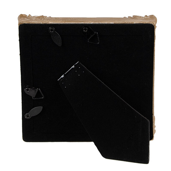 Clayre & Eef | Fotolijst Groen Goudkleurig 13x2x13 cm / 10x10 cm | 2F1149
