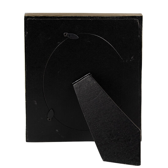 Clayre & Eef | Fotolijst Zilverkleurig Groen 16x2x21 cm / 10x15 cm | 2F1116