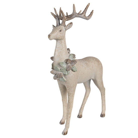 Clayre & Eef | Decoratie hert Bruin 32x14x49 cm | 5PR0139